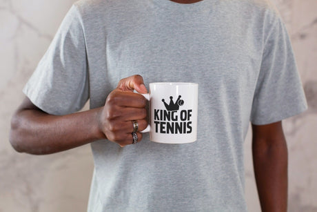 King of Tennis SVG Cut File