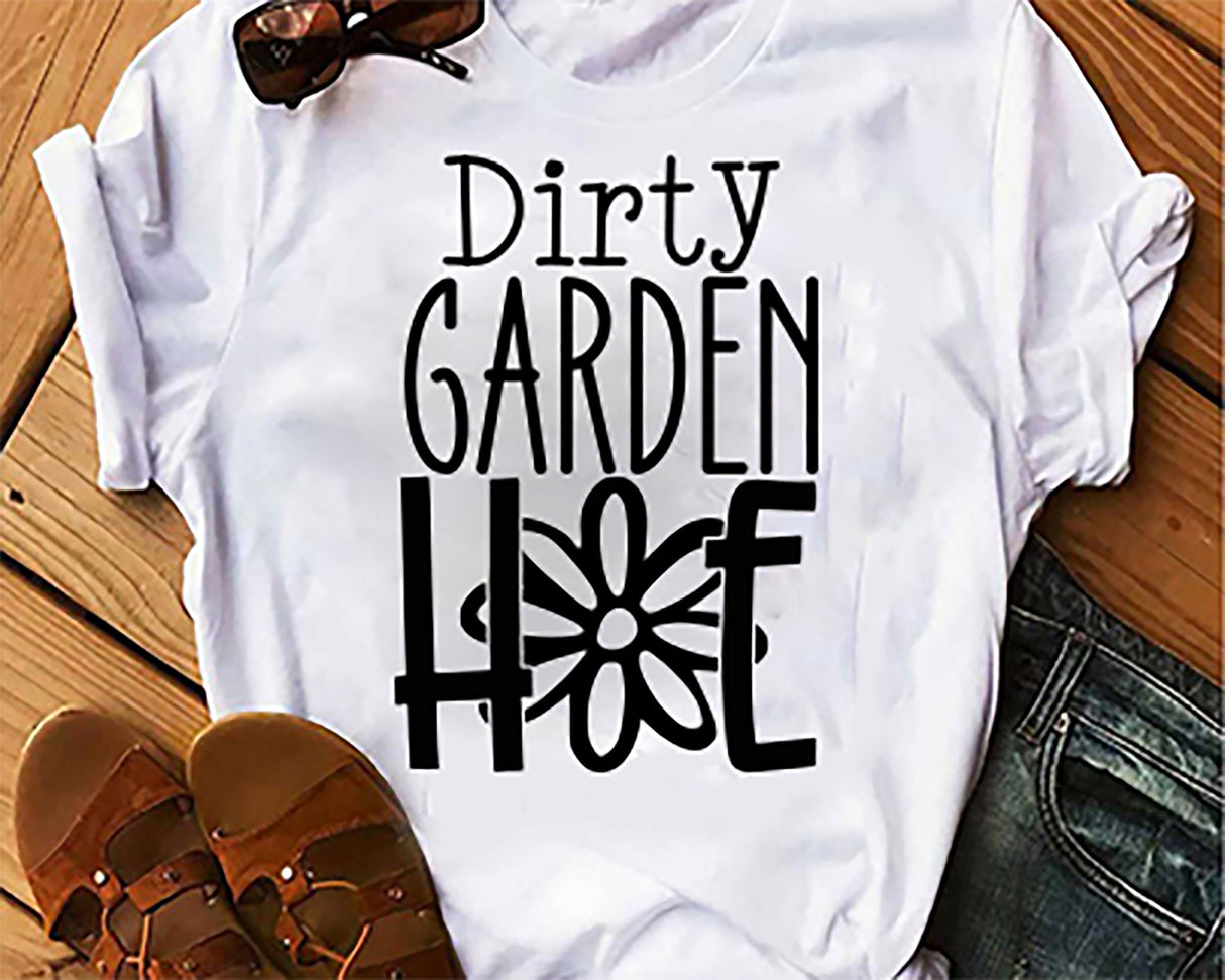 Dirty Garden Hoe SVG Cut File