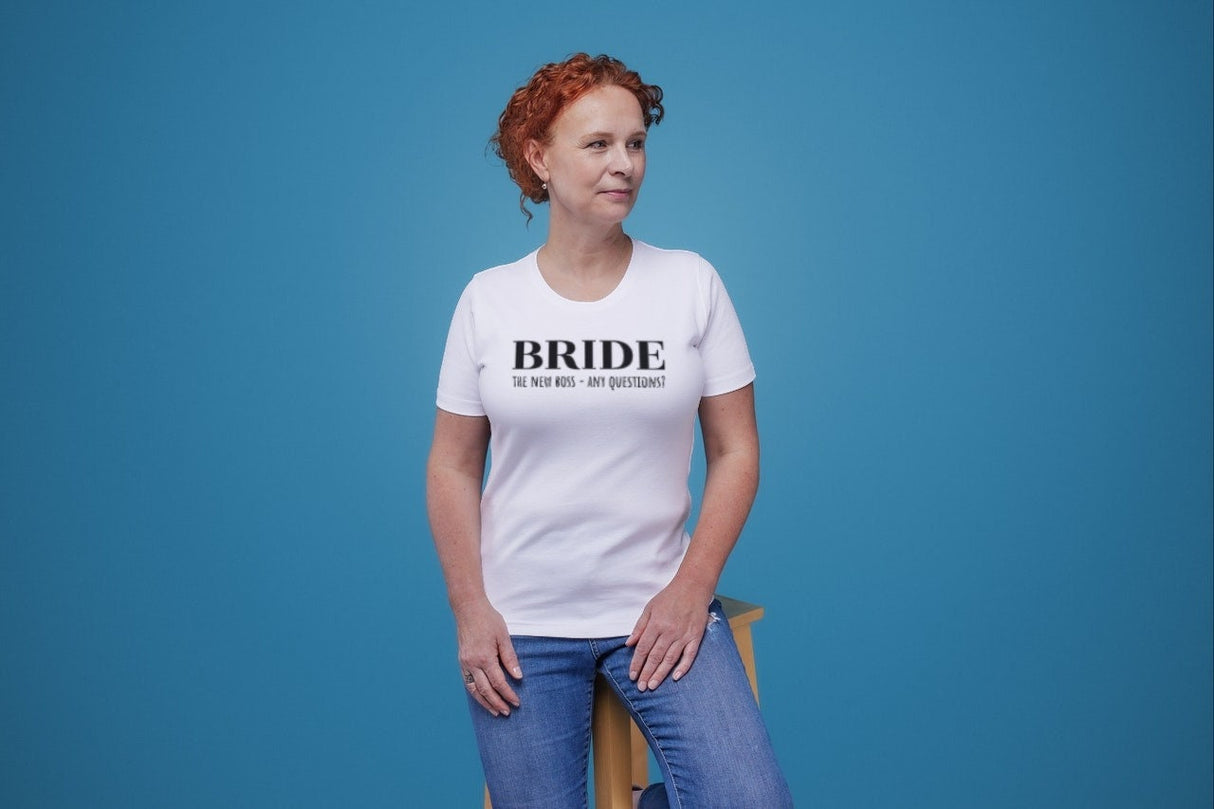 Bride The New Boss SVG Cut File