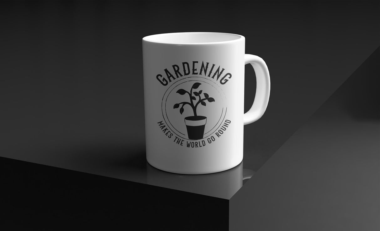 Gardening Make The World Go Round SVG Cut File
