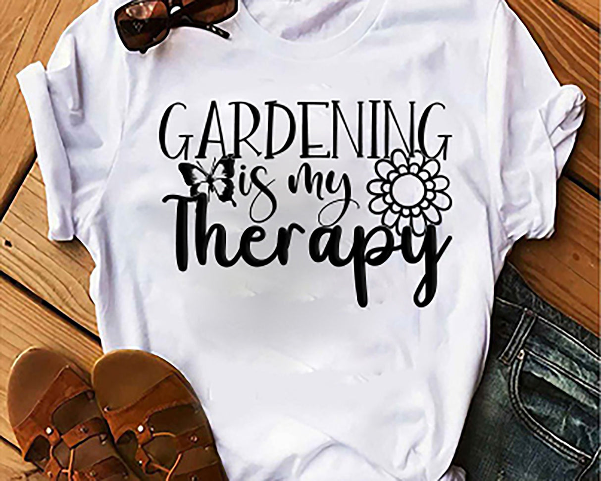 Gardening is my Therapy SVG Cut File