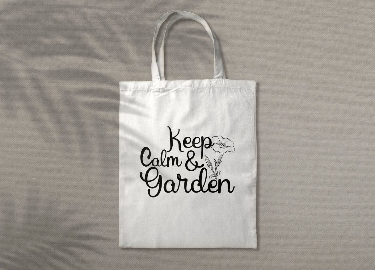 Keep Calm & Garden SVG Cut File