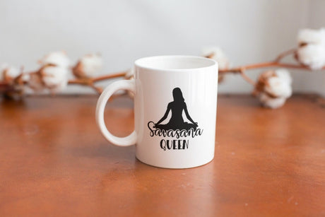 Savasana Queen SVG Cut File