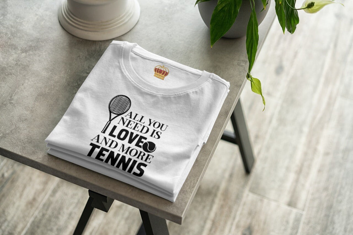 All You Need Is Love & Tennis SVG Cut File