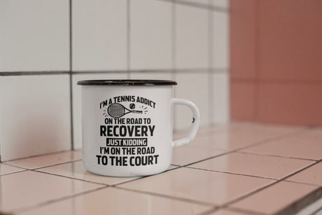 Im a Tennis Addict on Road to Recovery SVG Cut File