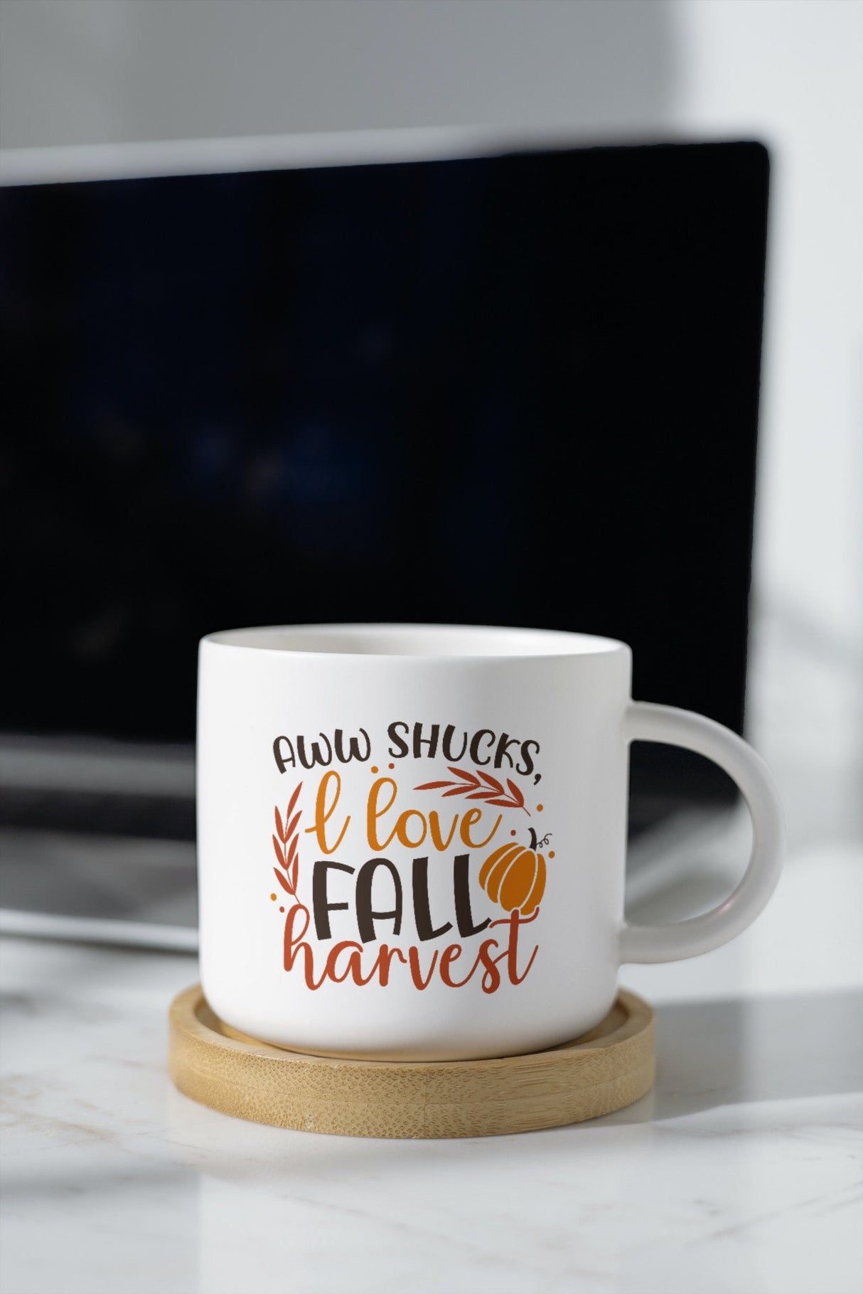 Aww shucks, I love fall harvest SVG Cut File