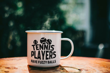 Tennis Players Have Fuzzy Balls SVG Cut File