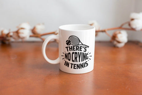 There Is No Crying In Tennis SVG Cut File