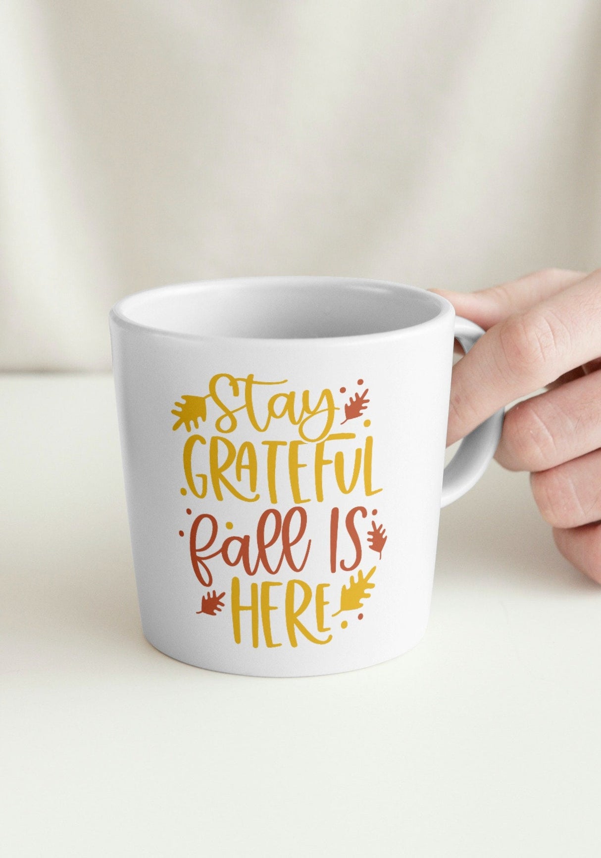 Stay grateful Fall is here SVG Cut File