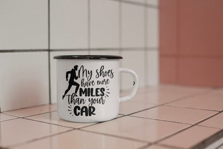 Shoes Have More Miles Than Your Car SVG Cut File