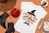 I witch you a Happy Halloween. SVG Cut File