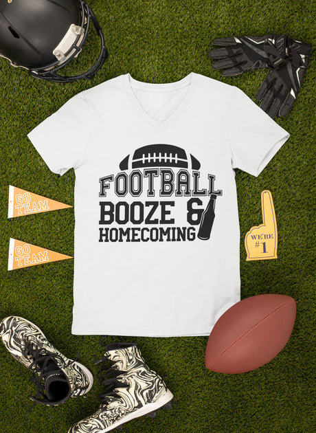Football. Booze. & Homecoming. SVG Cut File