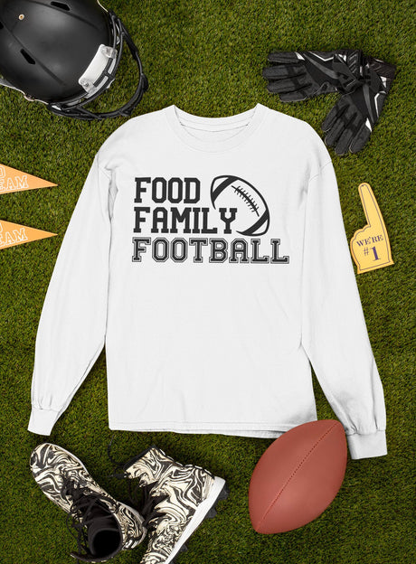 Food Family Football SVG Cut File