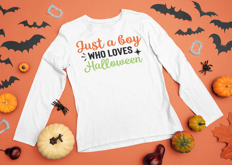 Just a boy who loves halloween SVG Cut File
