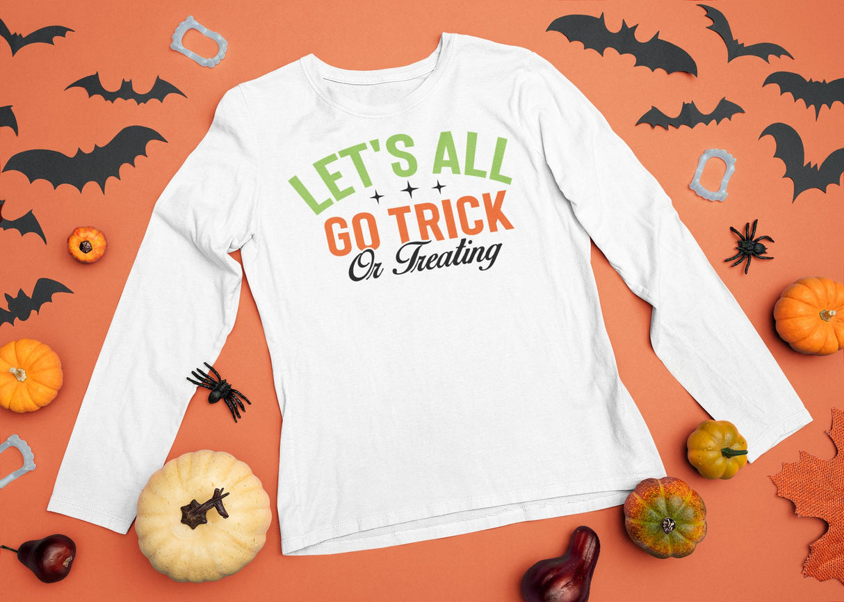 Let's all go trick or treating SVG Cut File