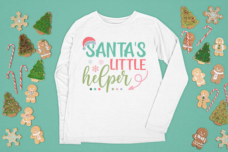 Santa's little helper SVG Cut File