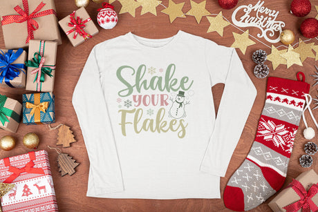 Shake Your Flakes SVG Cut File