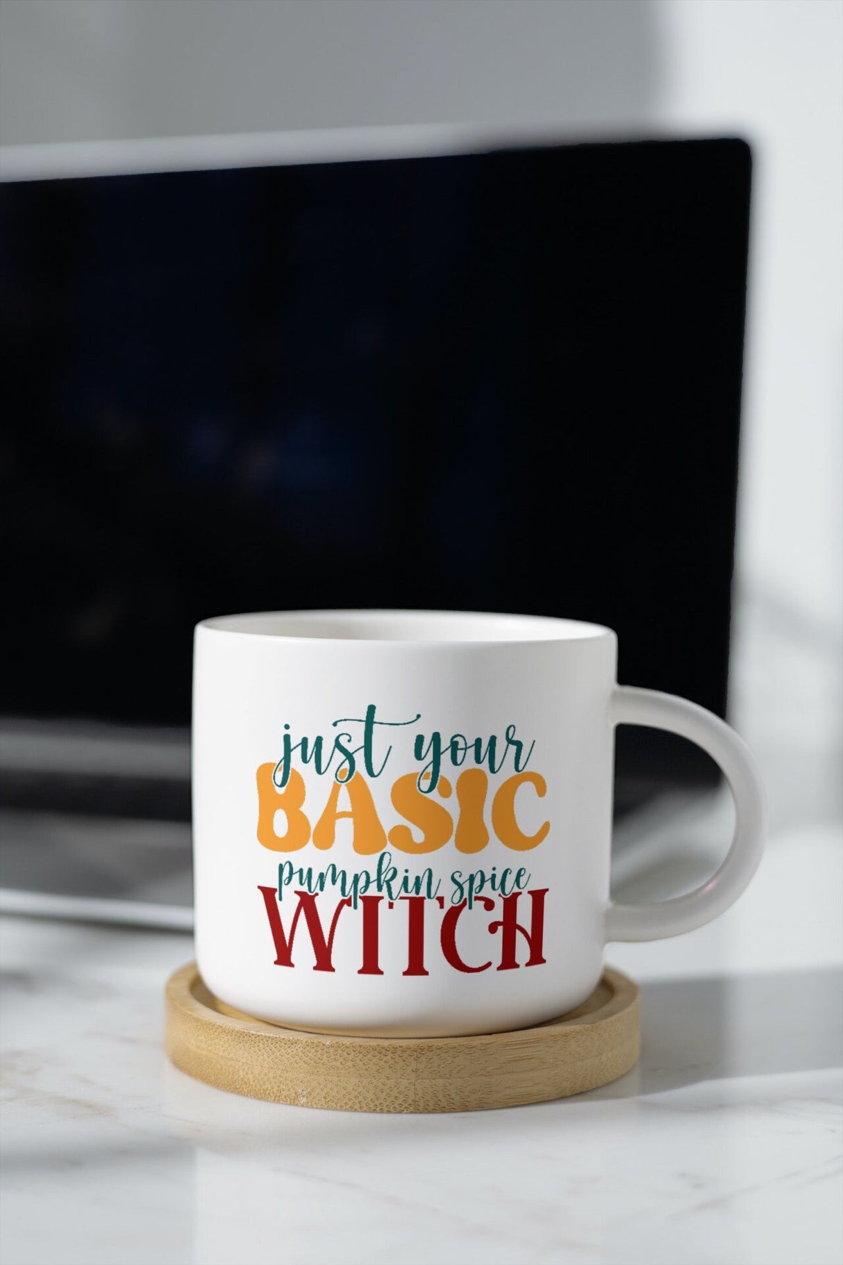 Just your basic pumpkin spice witch SVG Cut File