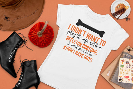 I didn't want to play it safe with a skeleton costume SVG Cut File