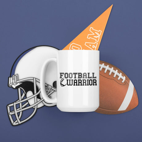 Football Warrior SVG Cut File