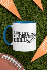 Live Life Two Minute Drill SVG Cut File