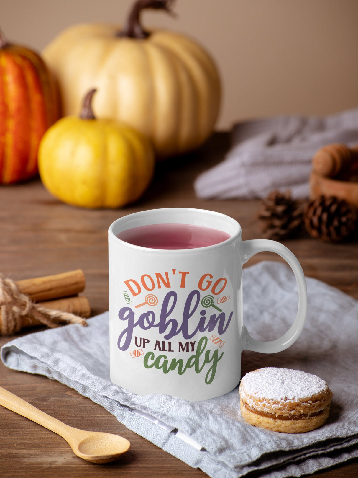 Dont go goblin up all my candy SVG Cut File