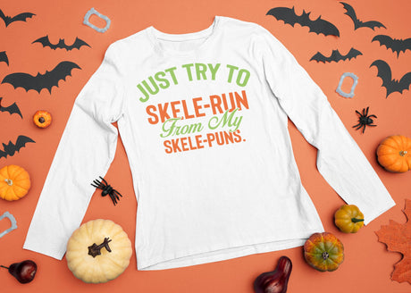 Just try to skele-run from my skele-puns. SVG Cut File