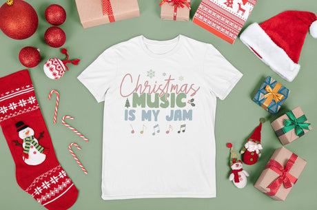 Christmas Music Is my Jam SVG Cut File