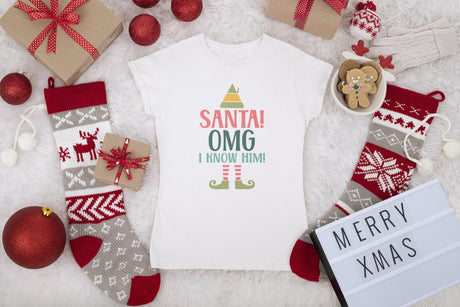 Santa! OMG I Know him! SVG Cut File