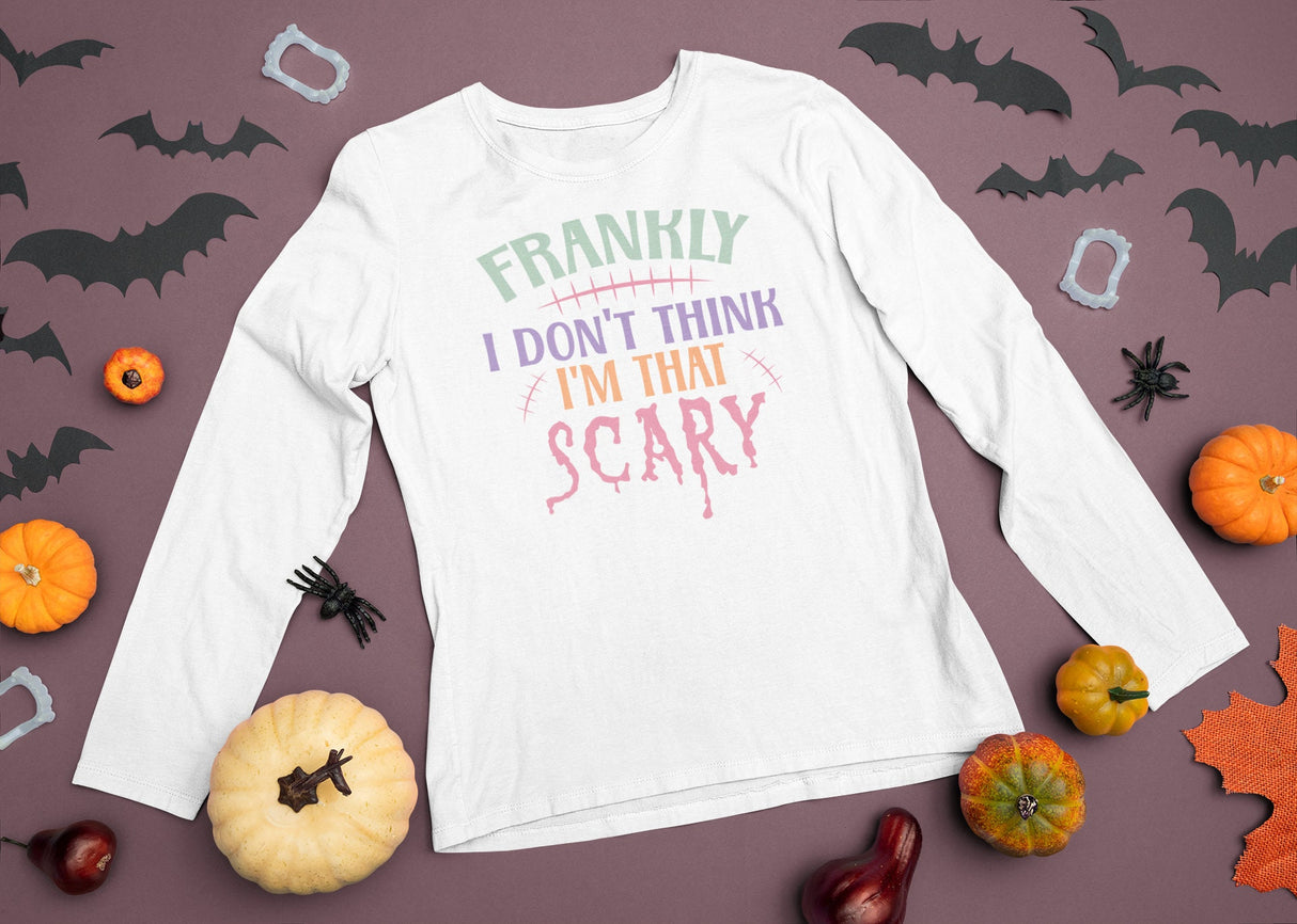 Frankly, I don't think I'm that scary SVG Cut File
