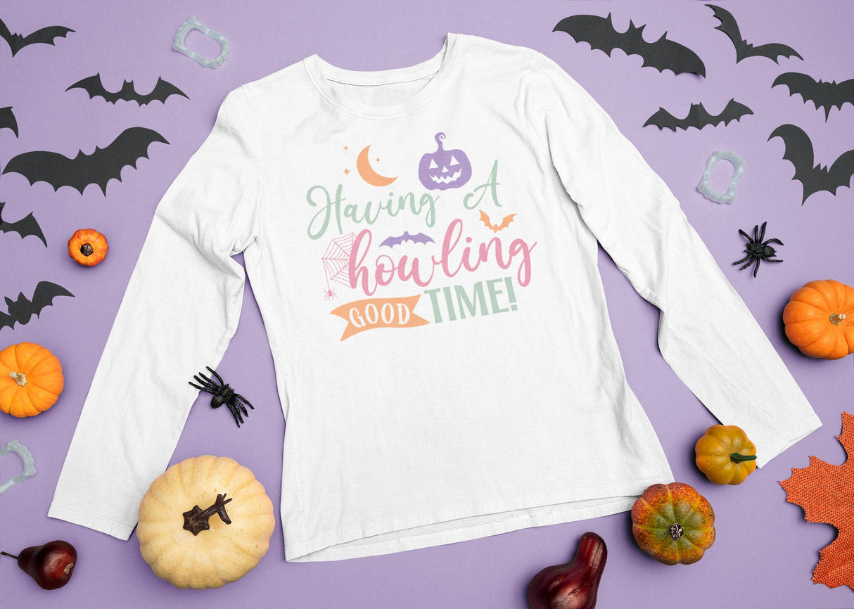 Having a howling good time! SVG Cut File
