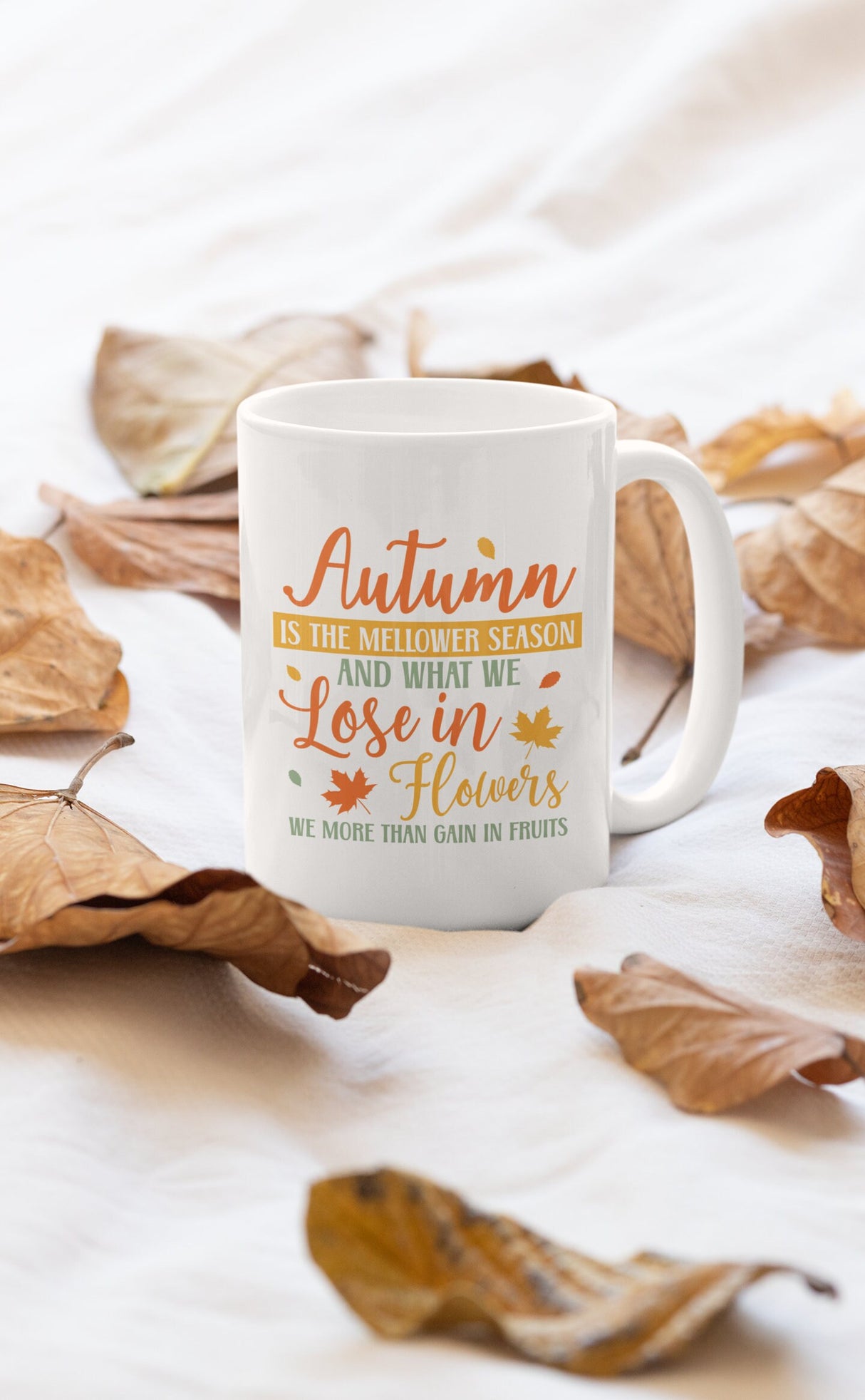 Autumn is the mellower season SVG Cut File