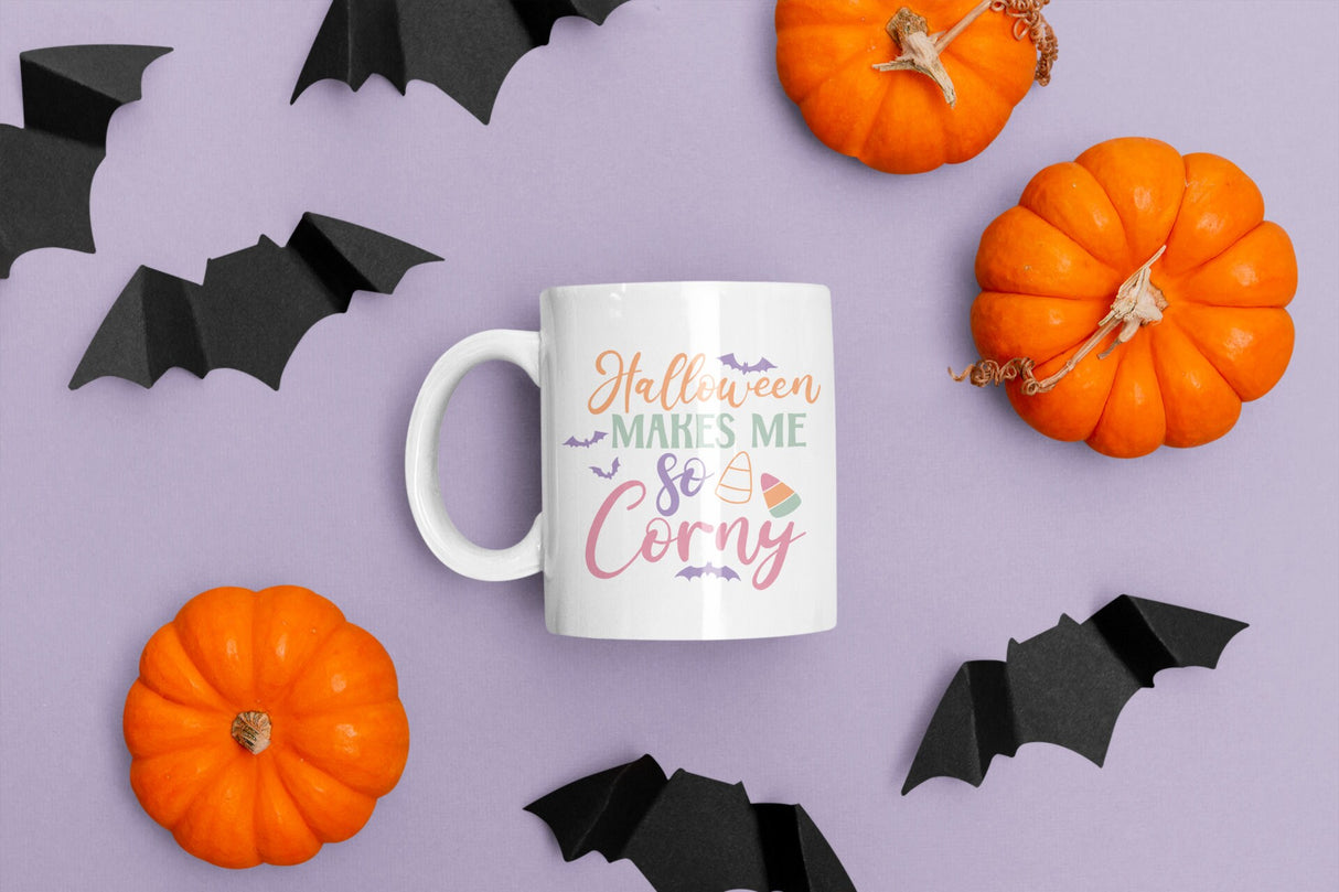 Halloween makes me so (candy) corny SVG Cut File