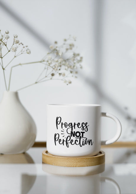 Progress not Perfection SVG Cut File