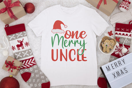 One Merry Uncle SVG Cut File