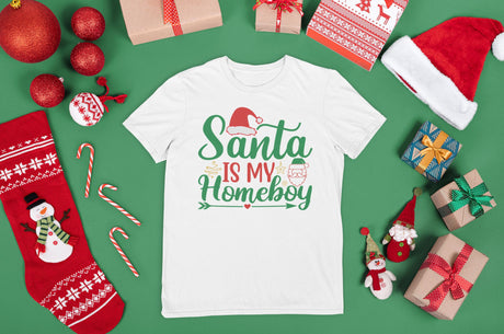 Santa Is my homeboy SVG Cut File