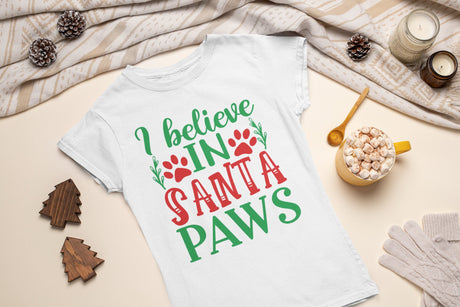 I Believe in Santa Paws SVG Cut File