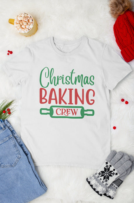 Christmas Baking crew SVG Cut File