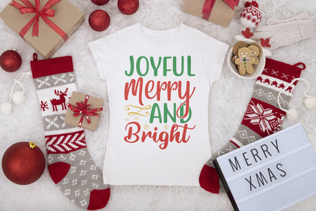 Joyful Merry and blessed SVG Cut File