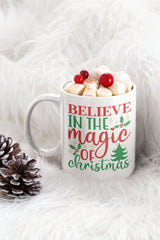 Believe in the magic of Christmas SVG Cut File