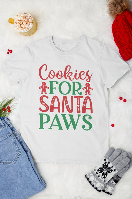 Cookies for Santa Paws SVG Cut File